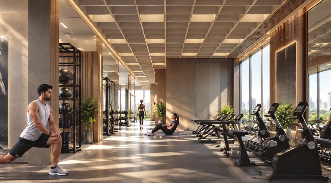 Fully Equipped Gymnasium