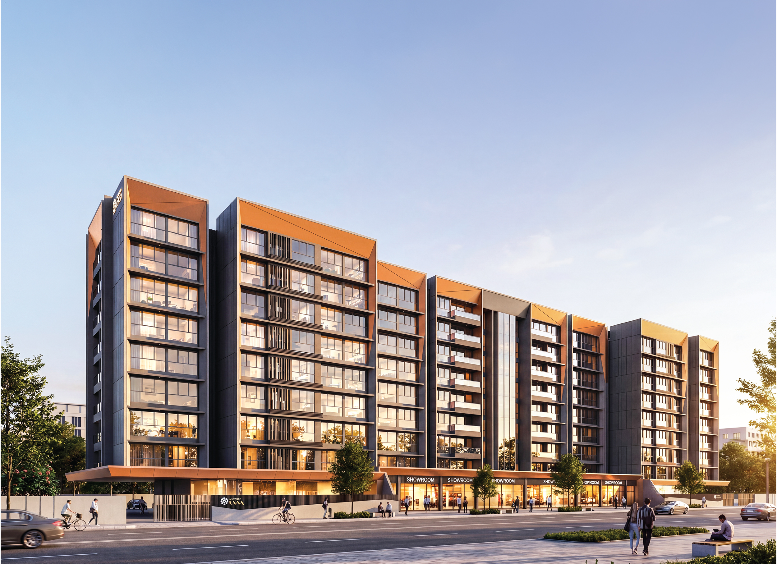 Codename The Sands — architect's impression of the 8-storey, three-wing tower off Juhu Tara Road
