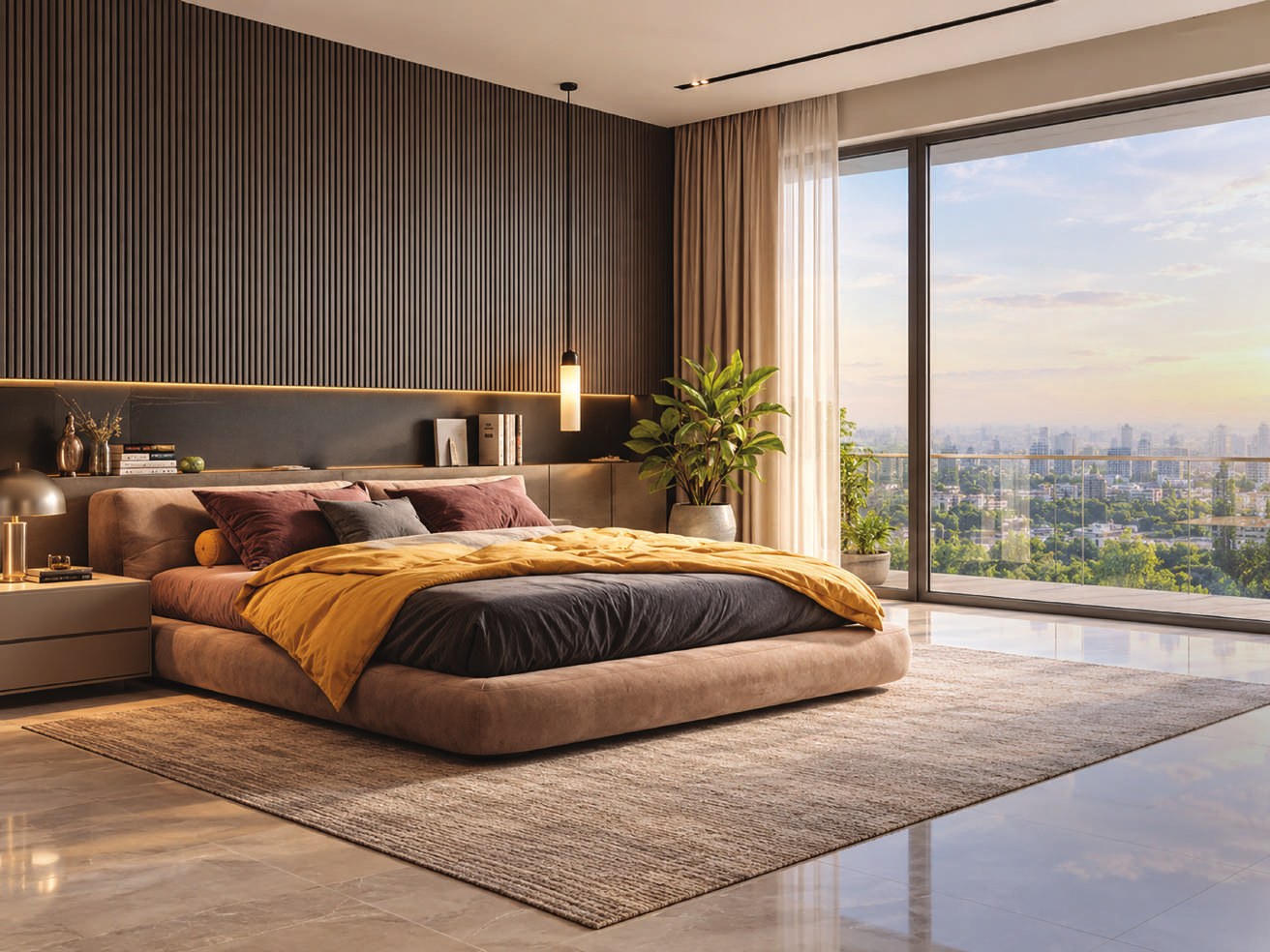 Elegant bedrooms